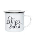 Puodelis Let it snow